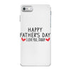 Happy Father's Day I Love Daddy Onesie-Father's Day iPhone 7 Case