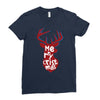 merry cristmas Ladies Fitted T-Shirt