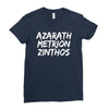 Azarath Metrion Zinthos Ladies Fitted T-Shirt