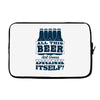 all this beer Laptop sleeve