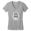 Wolf 1 Women's V-Neck T-Shirt