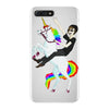 unicorn and human best friends iPhone 7 Plus Case
