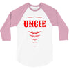 Have No Fear Uncle Is Here 3/4 Sleeve Shirt