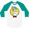 bazooka joe 2, ideal gift or birthday present. 3/4 Sleeve Shirt
