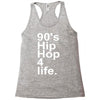 90's hip hop music Racerback Tank