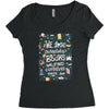we lose ourselves in books Women's Triblend Scoop T-shirt