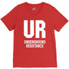 underground resistence V-Neck Tee