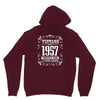 vintage made in 1957 perfectly aged a living legend Unisex Hoodie