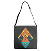 camp vibes Adjustable Strap Totes