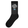 I Am The Best Father's Day Gift Ever Boy Socks