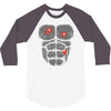 gunshot gorilla chest tee 3/4 Sleeve Shirt