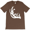 deer antler with buck forest T-Shirt