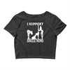 i support single moms Crop Top