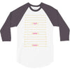 yes wow diva length check 3/4 Sleeve Shirt
