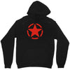 military starfunny retro army war vietnam usa britain fashion Unisex Hoodie