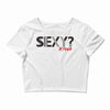 sexy shirt Crop Top