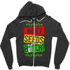 no seeds weed bitch cannabis Zipper Hoodie