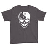 yin yang skull (2) Youth Tee