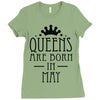 queens are born in may (2) Ladies Fitted T-Shirt