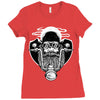 old rider Ladies Fitted T-Shirt