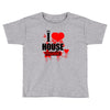 i love house music t shirt men logo3 new t shirt clothing design men Toddler T-shirt