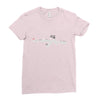 banksy style ak47 art   funny Ladies Fitted T-Shirt