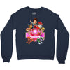 paw patrol birthday girl mom Crewneck Sweatshirt