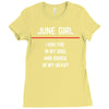 June Girl Ladies Fitted T-Shirt