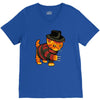 nightmeow on elm street V-Neck Tee