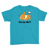 corgi cute puppy low battery charge me Youth Tee
