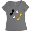Creating a Little Disney Magic Character Women's Triblend Scoop T-shirt