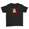christmas wreath bluebie bust by bluekazenate Youth Tee