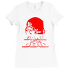 dawn of the dead retro 70s horror zombie film Ladies Fitted T-Shirt