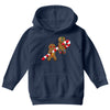 red vs green   you are dead Youth Hoodie
