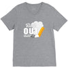 Butt Out Lung Cancer Awareness V-Neck Tee