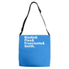 kiedes flea frusciante smith Adjustable Strap Totes