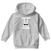 too hip to hop bunny easter Youth Hoodie