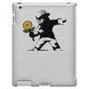 banksy flower iPad 3 and 4 Case