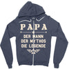 vater   die legende Zipper Hoodie