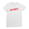 verbs Ladies Fitted T-Shirt