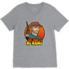 the man with no face V-Neck Tee