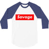 savage 3/4 Sleeve Shirt