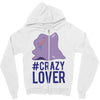 #crazylover clearance Zipper Hoodie