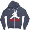 air pun big pun logo Zipper Hoodie