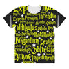 Expelliarmus Harry Potter Spell All Over Women's T-shirt