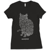 schr&ouml;dinger&rsquo;s equation Ladies Fitted T-Shirt