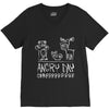 angry day V-Neck Tee