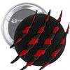 Clawed Up Pin-back button