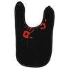 bloody hand print funny zombie kill undead blood horror killer Baby Bibs
