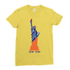 4th of july Ladies Fitted T-Shirt